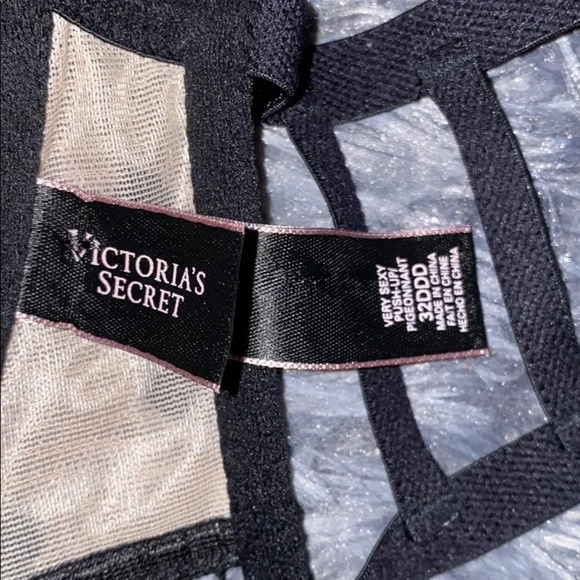 Victoria secret nude black  polka dots lace bra - Picture 6 of 11